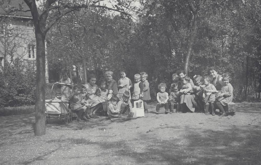 Children at the Jewish Women’s Association home - LBI
