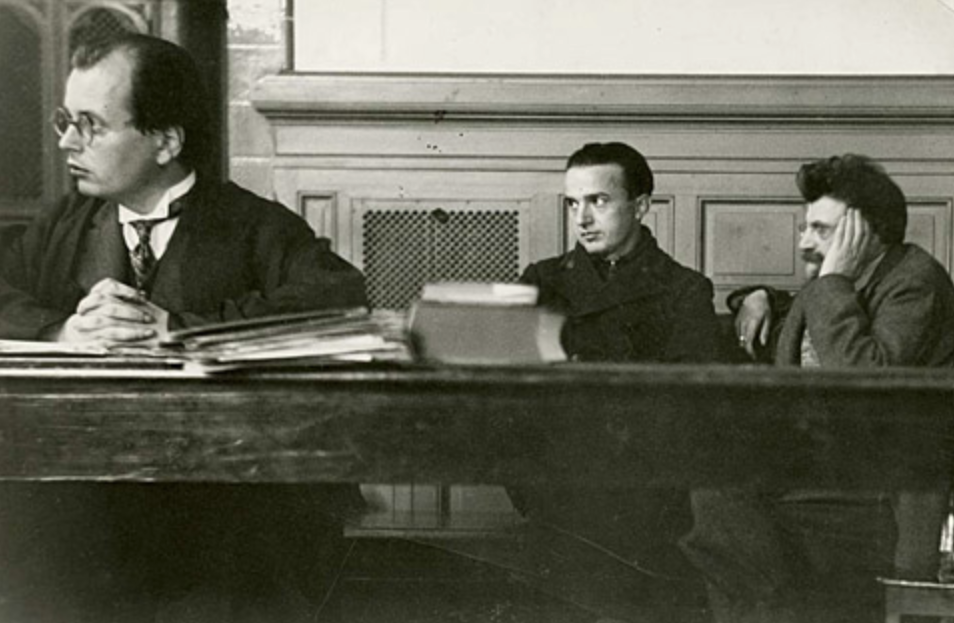 Litten in court. Photo- hans-litten.de 