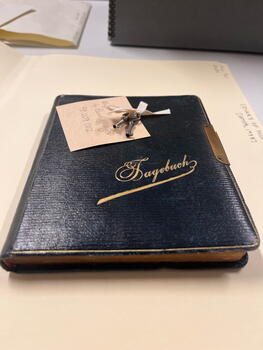 Cover of Paul Meyer’s diary