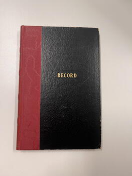 Diary cover of Hilde’s diary Volume XXVIII, Fred Arnrich collection (Hilde's Diary Vol XXVIII, 2019.041.037, Fred Arnrich diaries [accession 2019.041], Vancouver Holocaust Education Centre)
